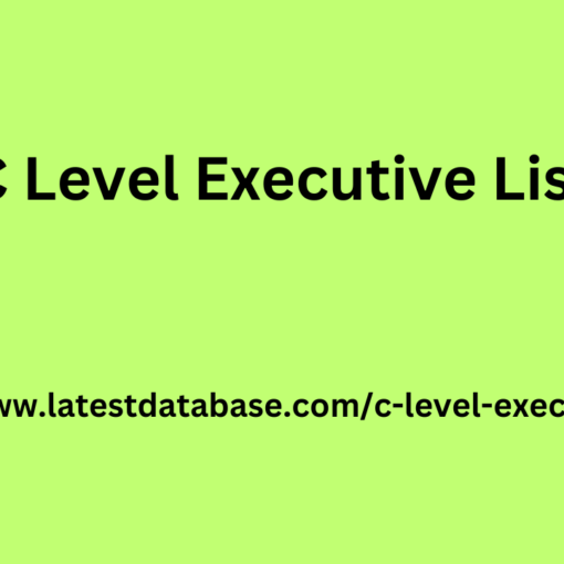 C Level Executive List