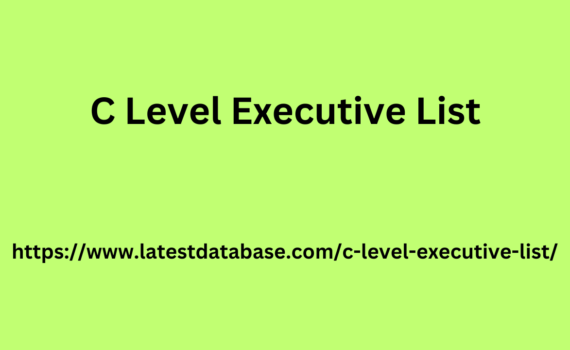 C Level Executive List