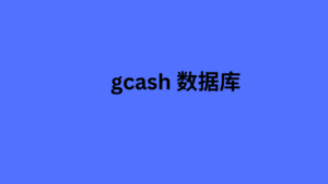 gcash 数据库